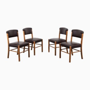 Italienische Mid-Century Modern Stühle, 1960er, 4 . Set
