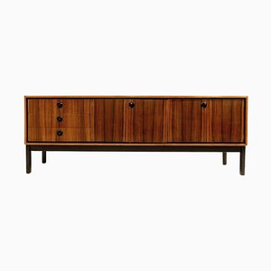 Credenza Mid-Century moderna con ante a farfalla, anni '60