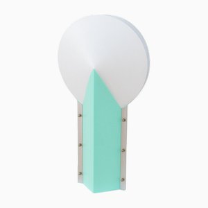 Vintage Moon Table Lamp in Mint Green by Samuel Parker for Slamp, 1990s