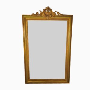 Vintage Brown Gilt Mirror