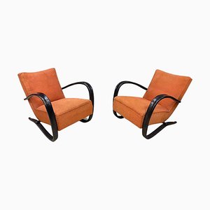 H-269 Armchairs by Jindricch Halalabala, 1930s, Set of 2
