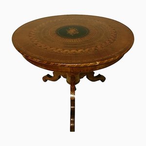 19th Century Guéridon Table in Dutch Marquetery