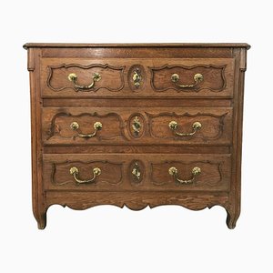 18th Century Louis XV Chest of Drawers in Light Oak, 1750s