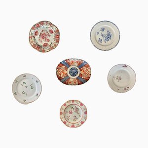18th & 19th Century Chinese Porcelain Plates, Set of 6