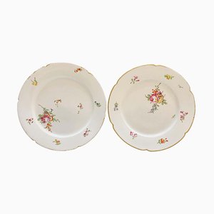 18th Century Chinese Plates, 1730s, Set of 2