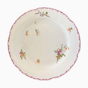 18th Century Chinese Flower Plate from Compagnie Des Indes