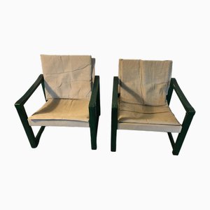 Diana Safari Armchairs by Karin Mobring for Ikea, 1970s, Set of 2