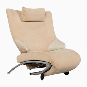 Solo 699 Armchair in Cream Fabric from WK Wohnen