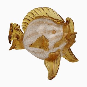 Pesce vintage in vetro di Murano