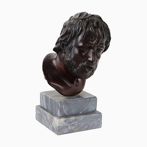 Seneca Kopf in Bronze