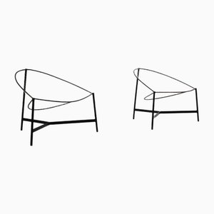 Cesto Chairs by Grassi, Conti & Forlani for Emilio Paoli, Italy, 1959, Set of 2