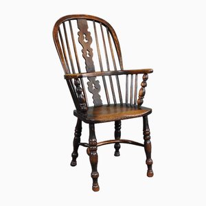 Fauteuil Windsor Antique, Angleterre, 1800s