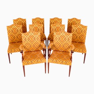 Regency Dining Chairs, 1930s, Set of 10