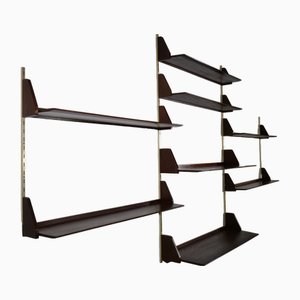 Teak WKS Möbel 192 Shelf System by Dieter Reinhold for WS Möbel, 1960s