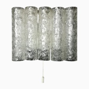 Vintage German Wall Light in Murano Glass from Doria, 1960s