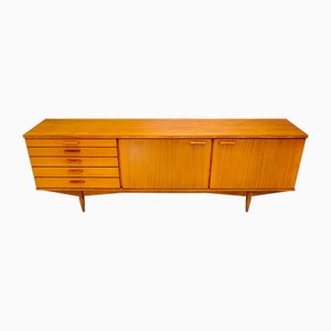 Credenza Long John in teak, anni '60