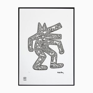 After Keith Haring, Dog, 1980s, Lithograph & Screen Print