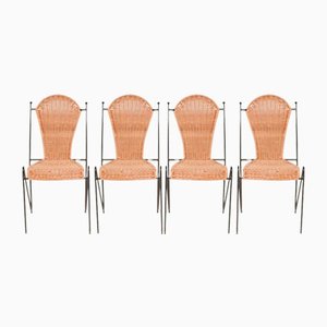 Vintage Chairs by Frederick Weinberg, 1960s, Set of 6