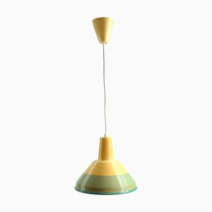 Lámpara colgante vintage de Yasha Heifetz para Rotaflex, años 60