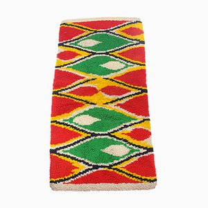 Vintage Op Art Rug, 1970s