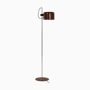Brown Coupe Floor Lamp by Joe Colombo for Oluce Italy, 1970s