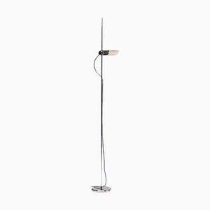 Silver Limited Edition Alogena Floor Lamp by Joe Colombo for O-Luce, 1980s