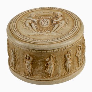 Ceramic Box with from FM Manifattura di Signa, 1733