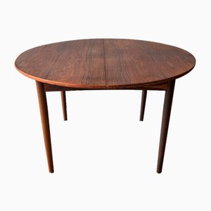 Large Mid-Century Danish Extending Rosewood Dining Table, 1950s