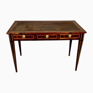 Schreibtisch im Louis XVI-Stil aus Violettholz und Palisander
