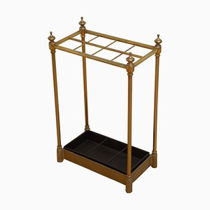 Victorian Brass Umbrella Stand, 1880s