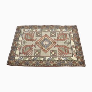 Small Vintage Rustic Muted Area Rug