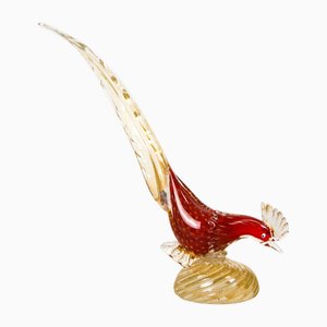 Murano Glass Bird Sculpture in the style of of Barovier & Toso., 1950s