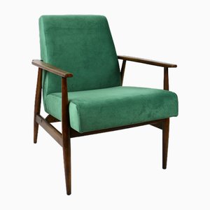 Vintage Green Fox Easy Chair, 1970s