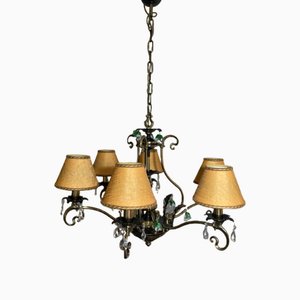 Lampadario Art Nouveau, anni '90