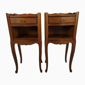 Louis XV Bedside Tables, 1970s, Set of 2