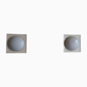 Lampade da parete vintage di Raak, anni '70, set di 4