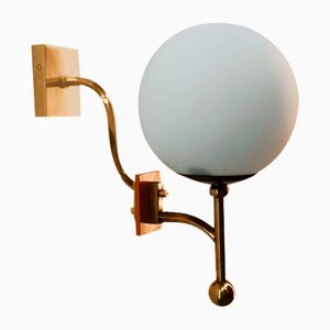 Wall Light with Sphere Glass