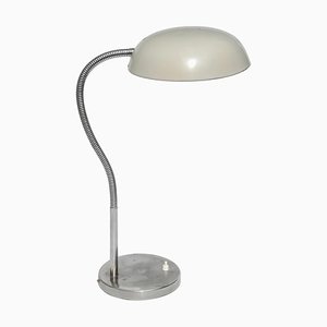 German Industrial Gooseneck Table Lamp, 1950s