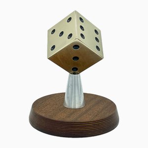 Mid-Century Dice Paperweight, 1950s