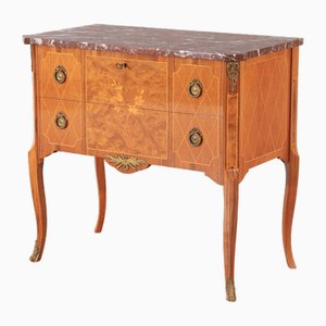 Gustavian Chest with Marble Top