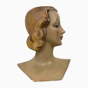 Vintage Mannequin Head, 1960s