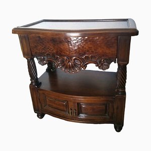 Vintage Baroque Auxiliary Table from Valenti, Spain