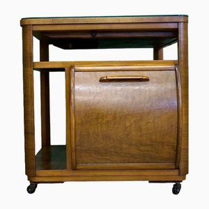 Art Deco Walnut Drink Trolley or Coffee Table from Incorporall, 1930s