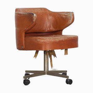 Swivel Chair Model Poney attributed to Gianni Moscatelli for Formanova, 1970s