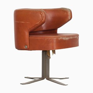 Sedia girevole modello Poney attribuita a Gianni Moscatelli per Formanova, anni '70