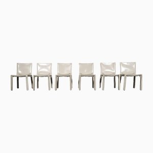 Cab-412 Dining Chairs by Mario Bellini for Cassina, 1980s, Set of 6