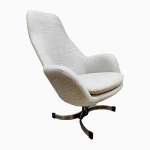 Fauteuil Pivotant Vintage par Dahléns Dalum pour Fåtöljindustri, 1960s