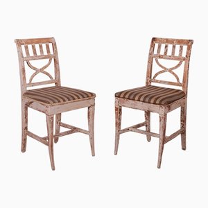 Swedish Folk Chairs, Set of 2