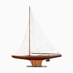 English Clinker Built Pond Yacht, 1910