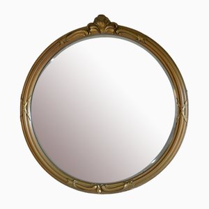 Espejo Mid-Century dorado